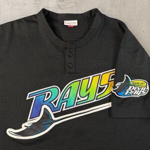 Mitchell & Ness Wade Boggs Tampa Bay Devil Rays Jersey Men’s XXL MLB Cooperstown